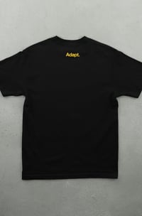 Image 2 of Adapt Green Eclipse (Men's Black Tee)