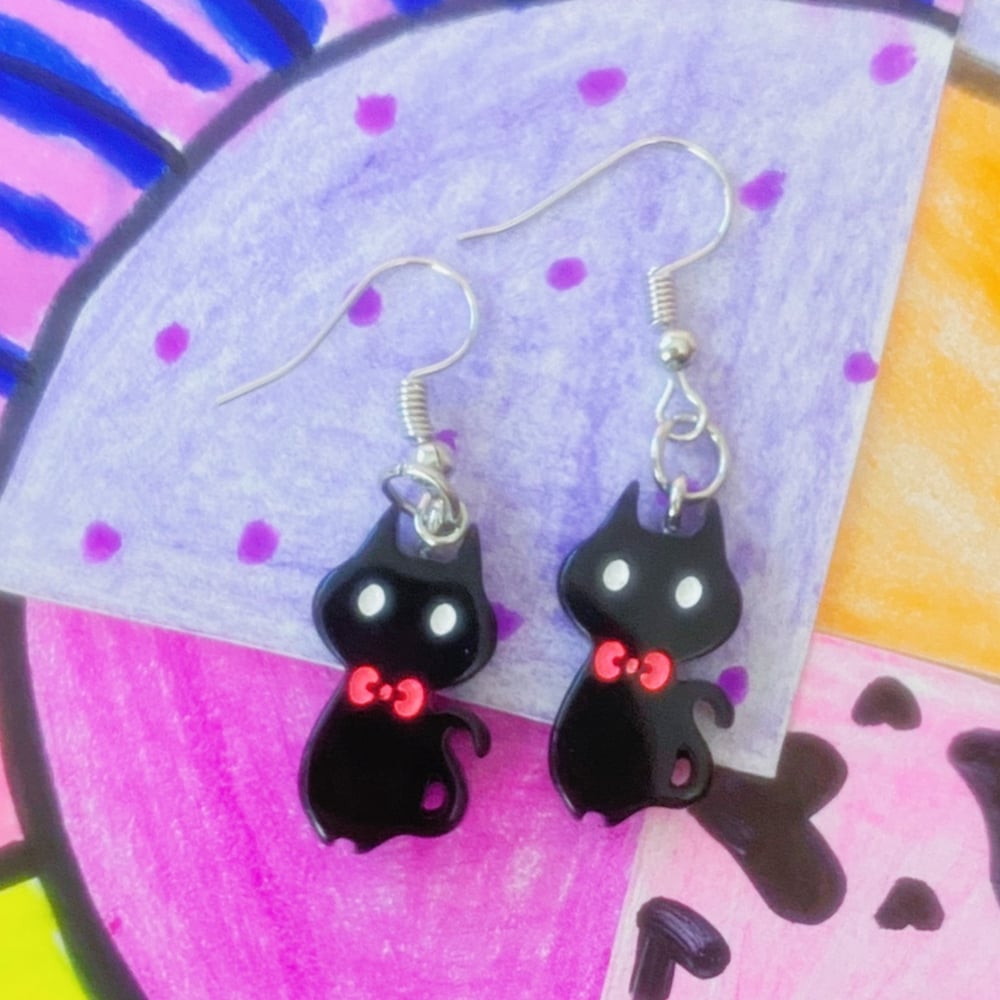 Image of JIJI CAT EARRINGS