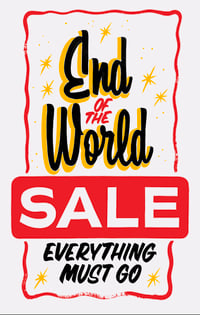 Image 2 of END OF THE WORLD SALE - Risograph Print