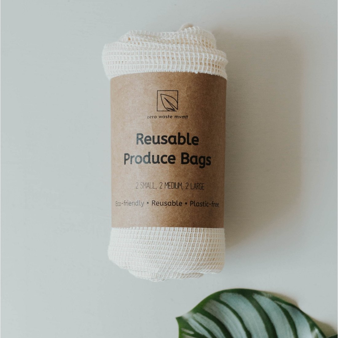 Image of Reusable Mesh Produce Bags - Set of 6