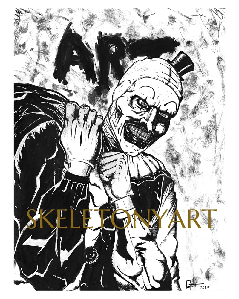 Art the Clown (original art)