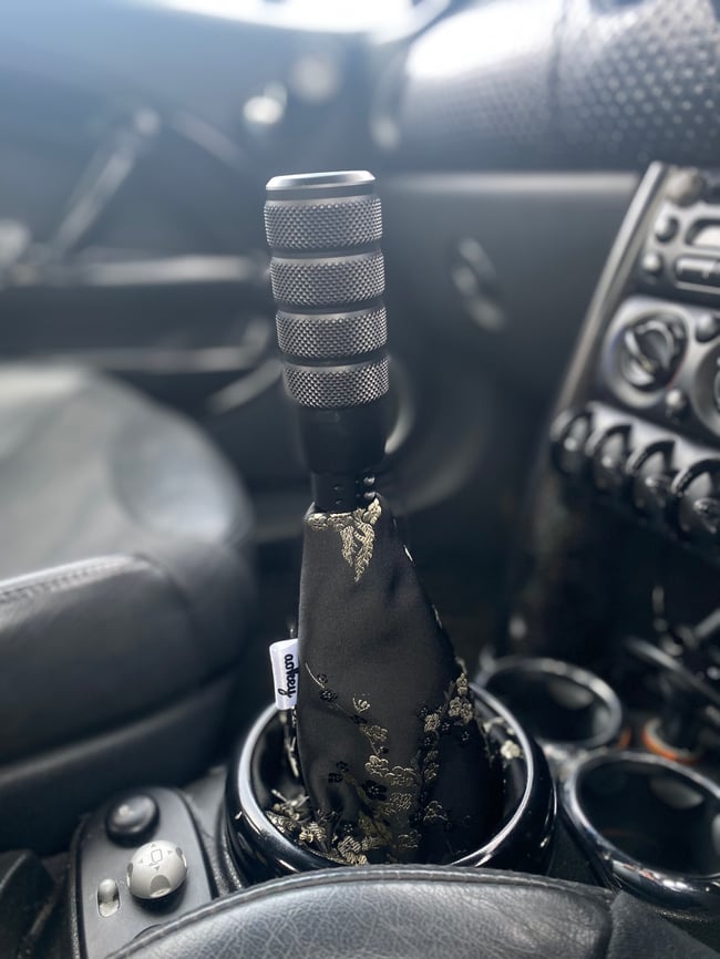 Black & gold cherry blossom 