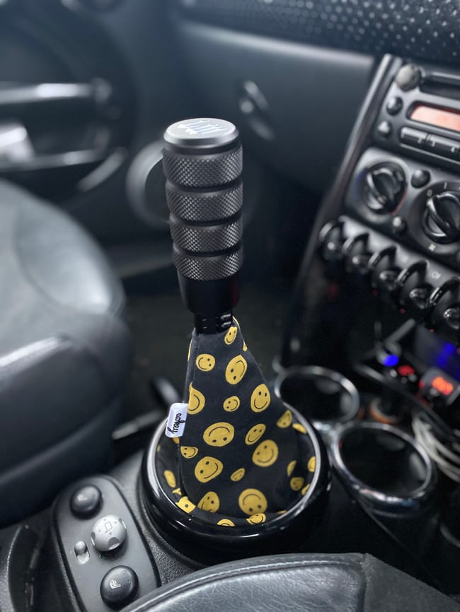 Black & yellow smiley faces