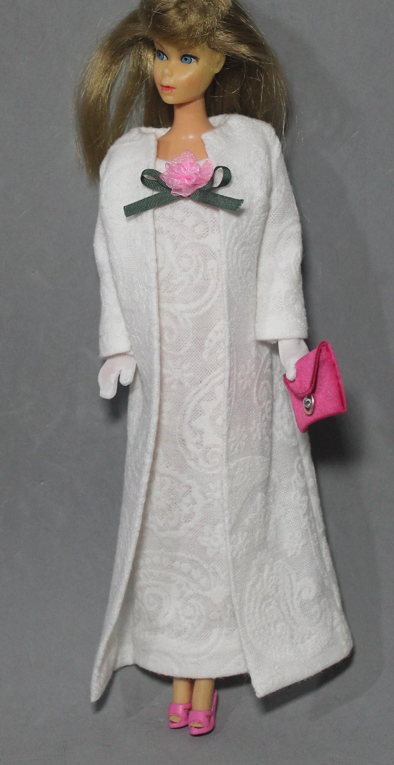 Image of Barbie - Japan Evening Dress and Coat Reproduction #2619