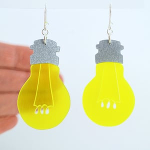 Image of Light Bulb Earrings