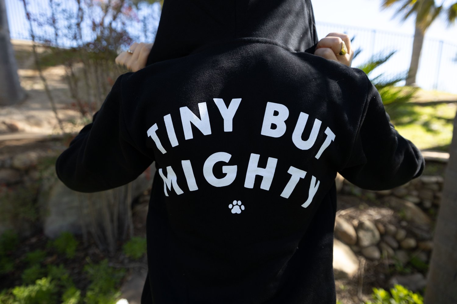 Image of Tiny But Mighty Zip-Up Sweatshirt!