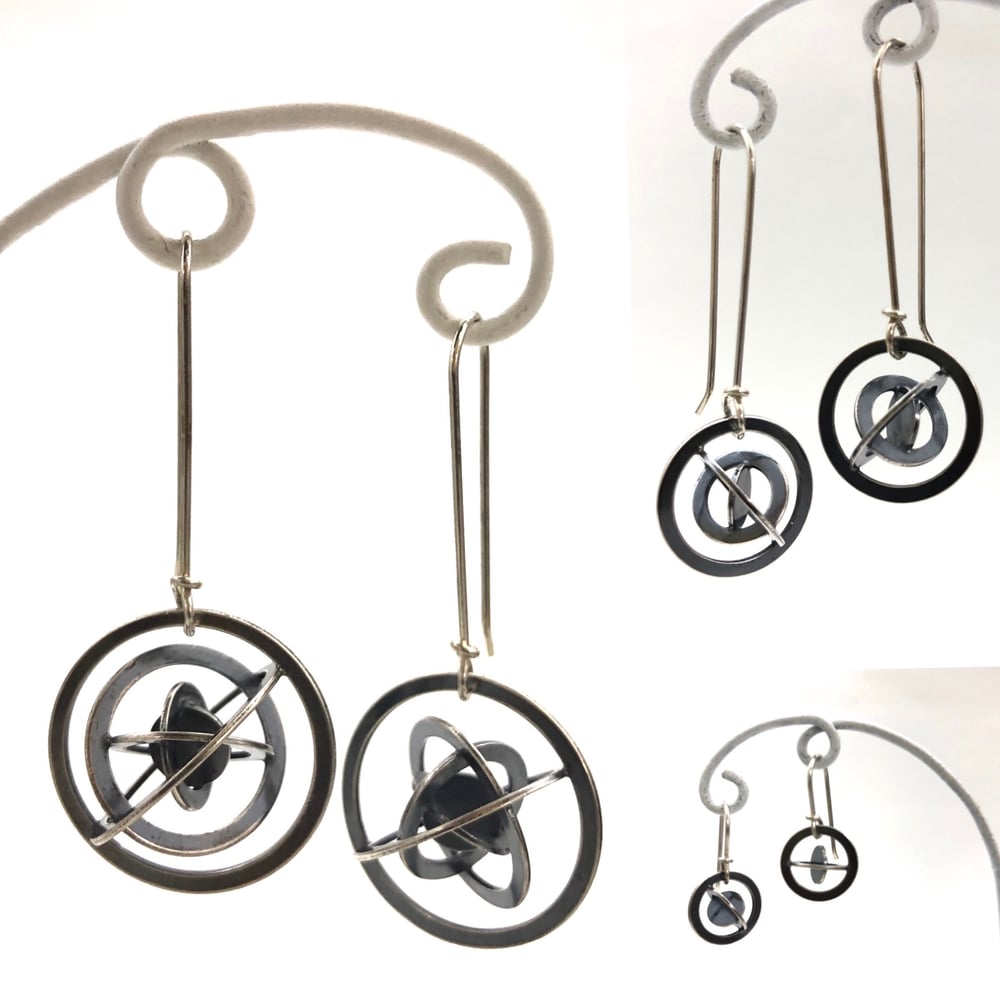 Image of Gyroscope earrings 