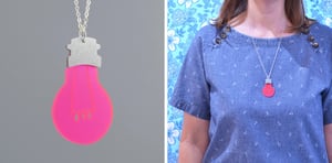 Image of Light Bulb Necklace