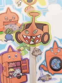 Image 2 of Rotom and Friends Sticker Sheet