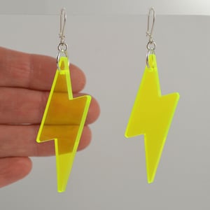 Image of Lightning Bolt Earrings