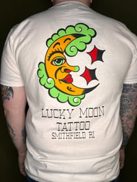 Image 3 of Lucky Moon White Tee