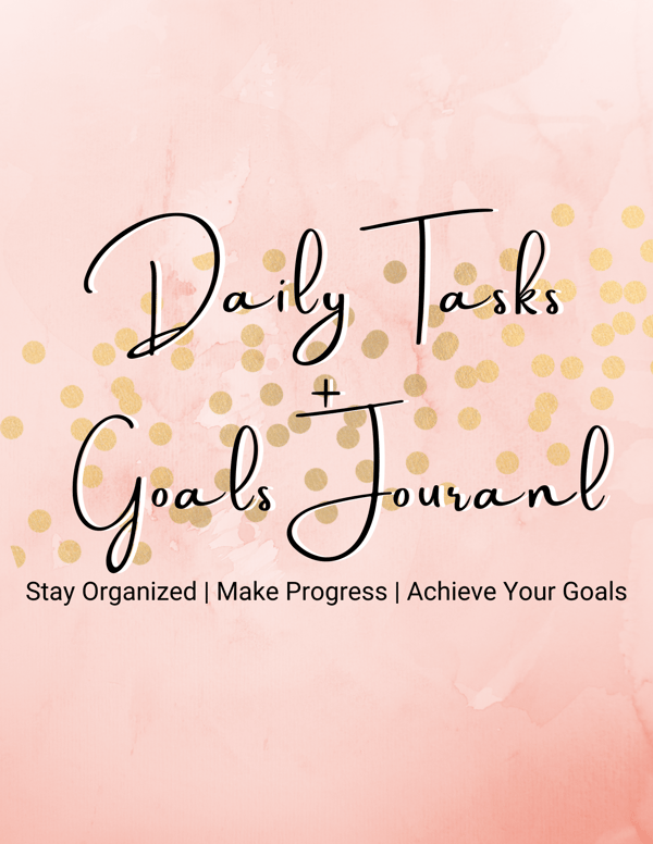 Image of Daily Tasks and Goals Planner (Digital Product)