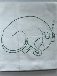 Image 5 of Sleeping Whippet Teatowels