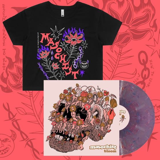 Image of MASOCHIST "BLOOM" 12 INCH BUNDLE - CROP