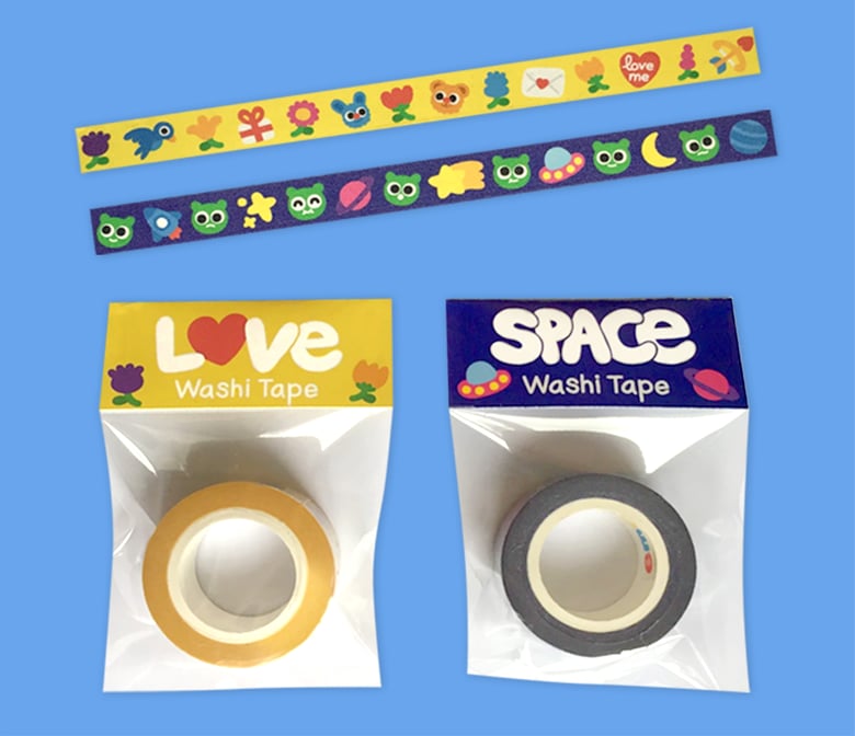 Image of Washi Tape Love & Space