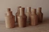 Upside down sweet chestnut bud vase