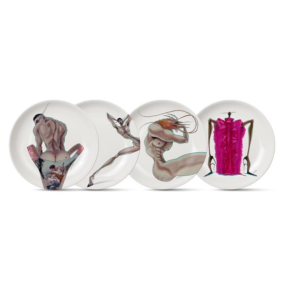 Image of CHICMESS – Decorative Plates | Set of 4 Plates