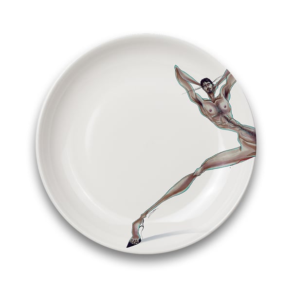 Image of CHICMESS – Decorative Plates – Leg