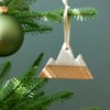 Speckled Mountain Ceramic Ornament