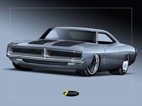 Image 2 of Charger print 12x18