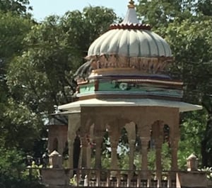 India, Raiagistan...Blue Dome