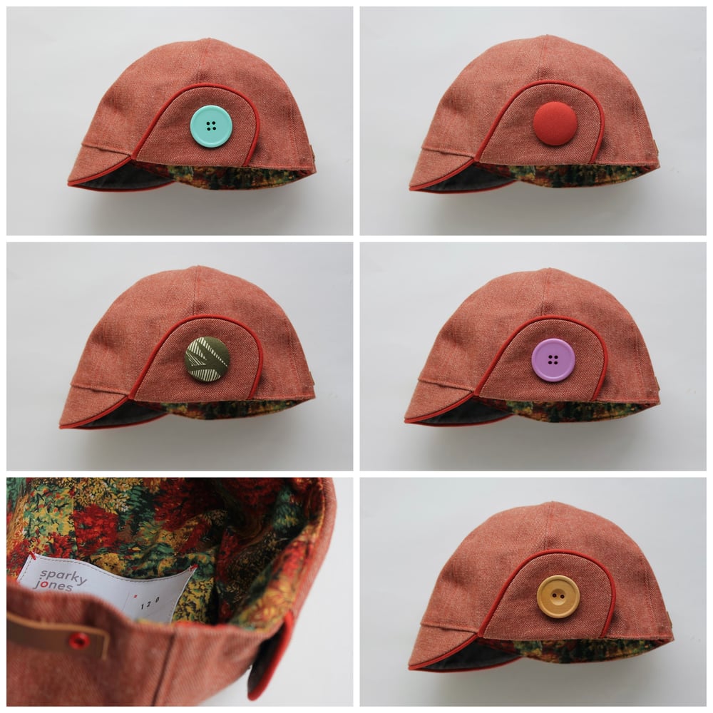 Image of 'REDWOOD' - x - upcycled Nogginware // Amelia Jones the adventurer cap 