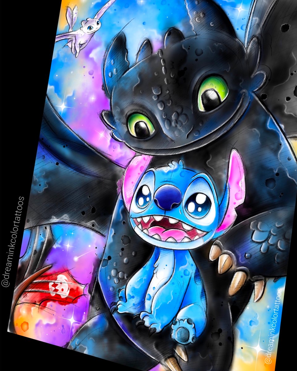 Desdentao y Stitch | Dream ink color