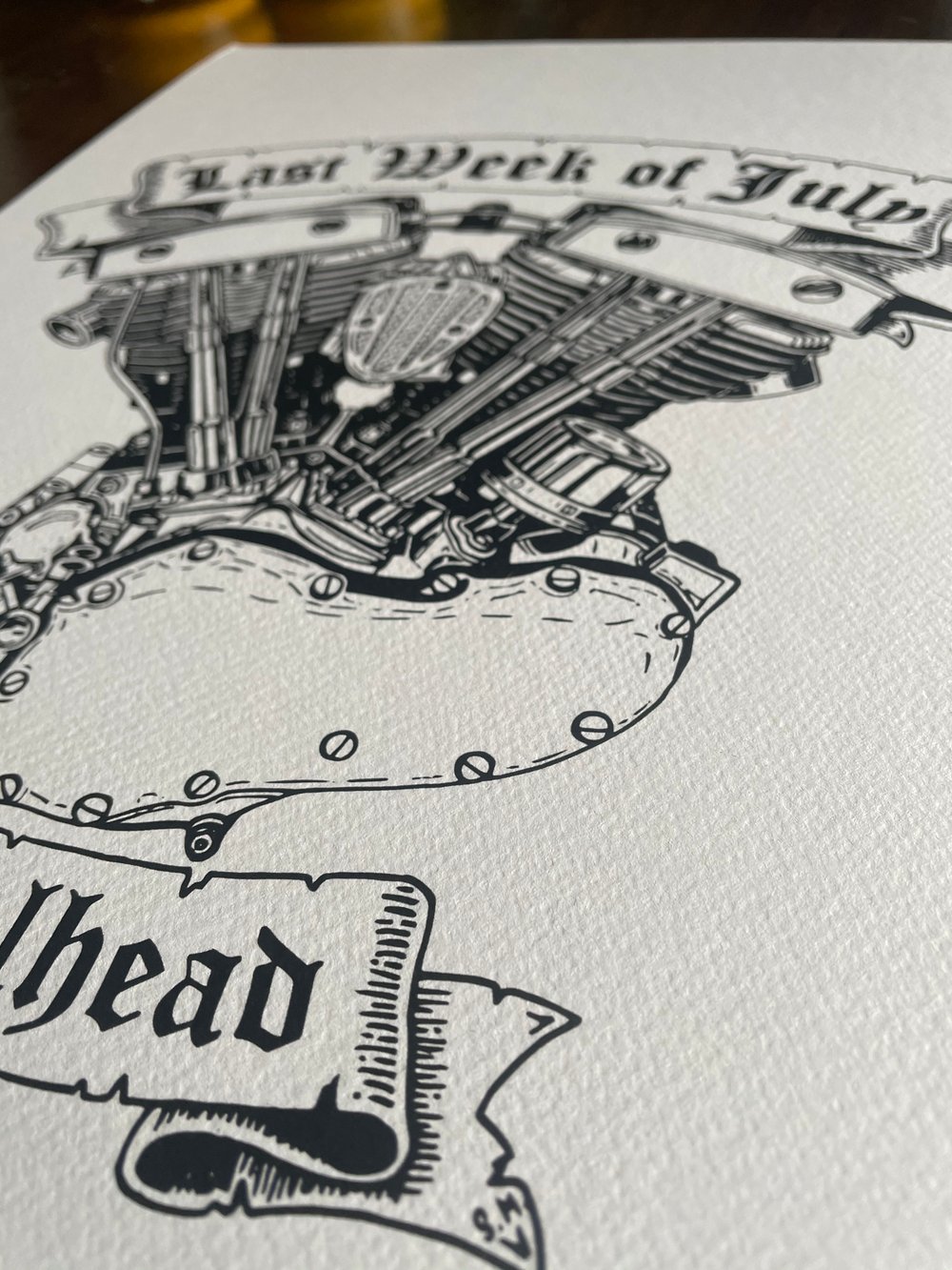 Shovelhead Print