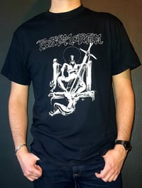 t-shirt black/white