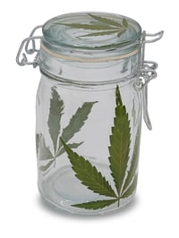 Image 1 of Happy Hemp Round Stash Jar