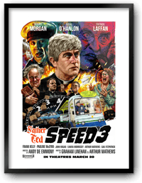 FATHER TED 'SPEED 3' A3 ART PRINT