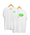 T-Shirt Erkole logo - White/Green