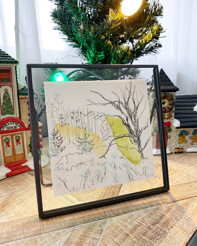 Abstract Landscape - yellows