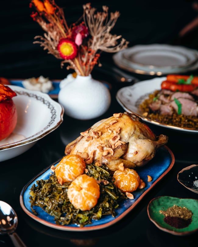 Panier festif pour 2 ou 6 personnes / Coquelet. PRE-COMMANDE J-5