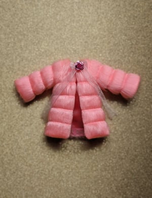 Image of Lounging Linda ~ Luxe Panelled Faux Fur in Candy Pink