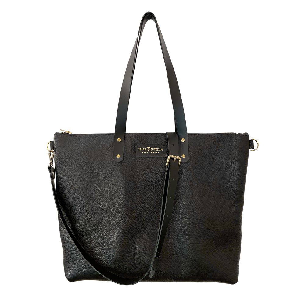 Image of Luxurious Babsie Tote BLACK