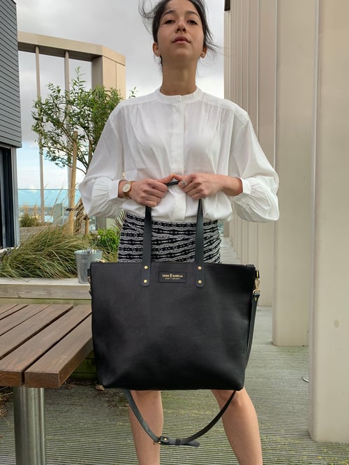 Image of Luxurious Babsie Tote BLACK