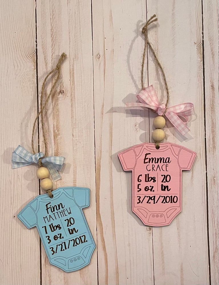 Image of Baby Onesie Ornament