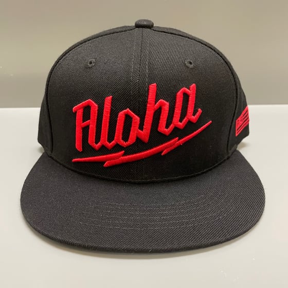 Image of Aloha-Waukee Black Snapback