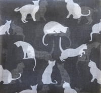 Image 1 of Cat Scarf - Grey