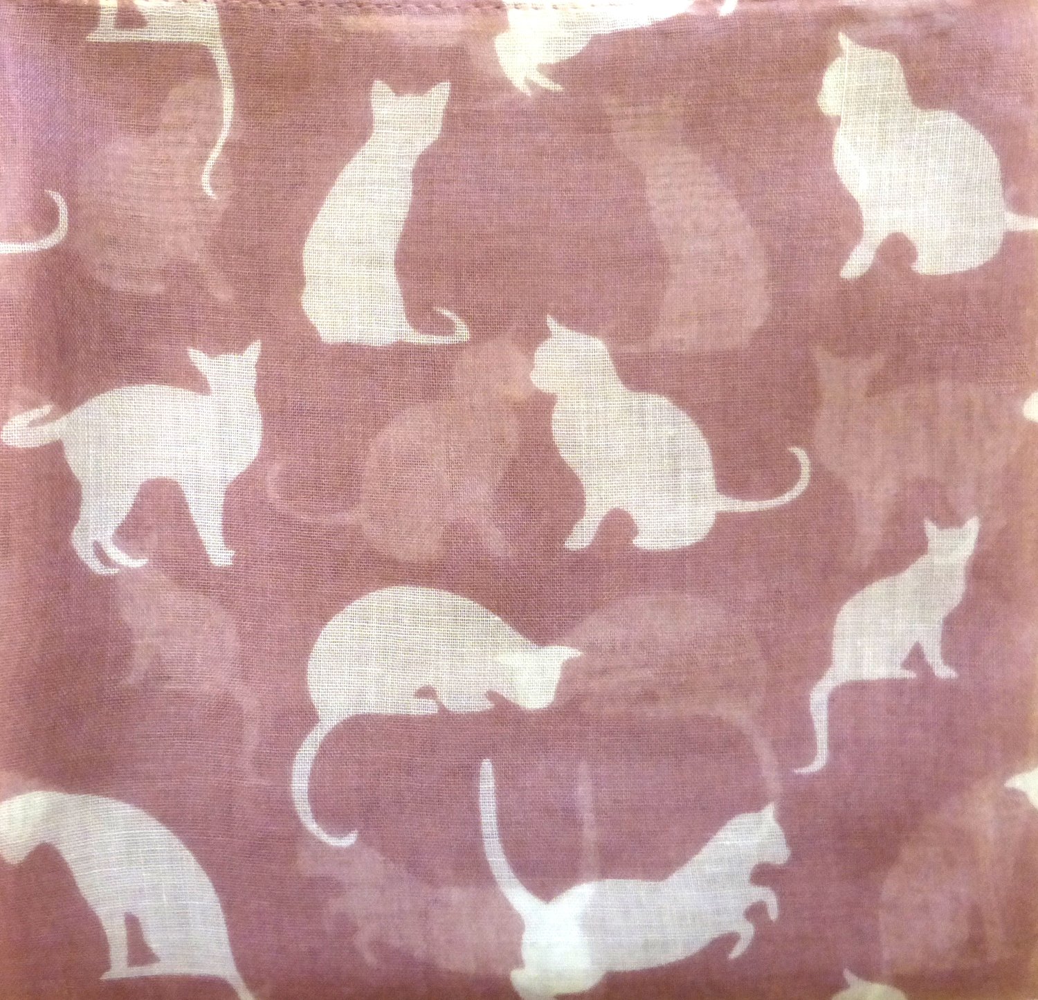 Image of Cat Scarf - Pink