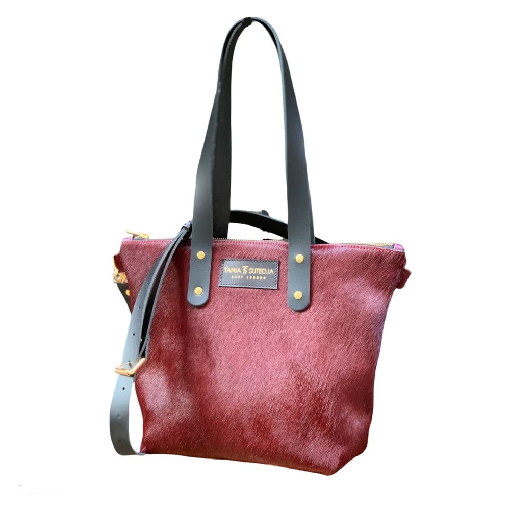 Image of Micro Babsie Tote CHERRY RED