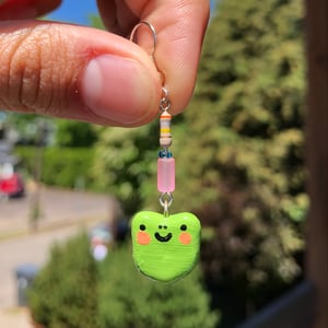 Image of Baby Frog Earrings