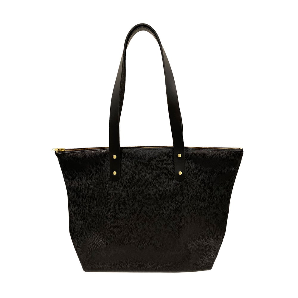 Image of Tania Zip Tote Black