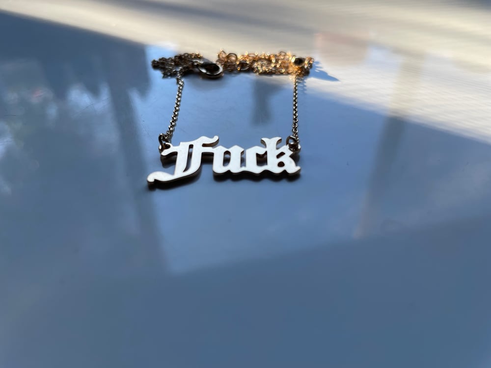My Favorite Word Necklace