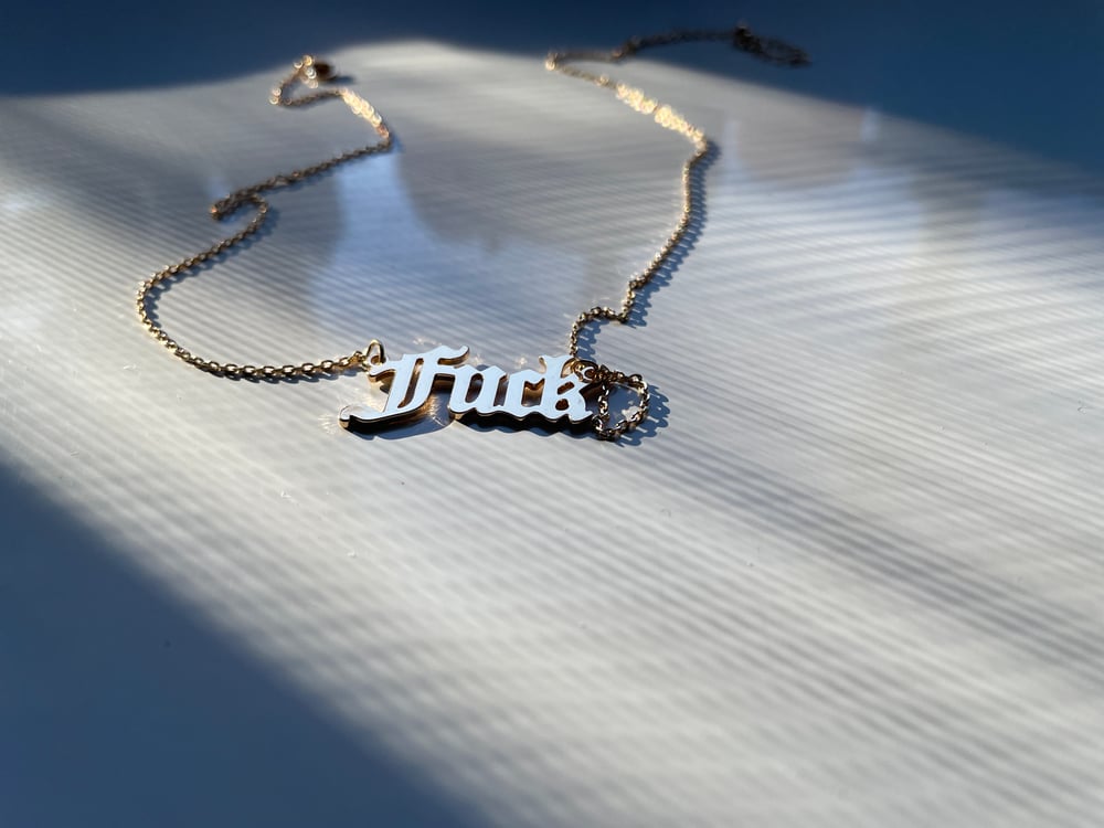 My Favorite Word Necklace