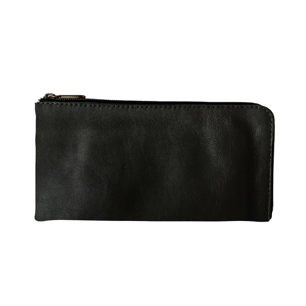 Classic Zip Mini Wallet - Black