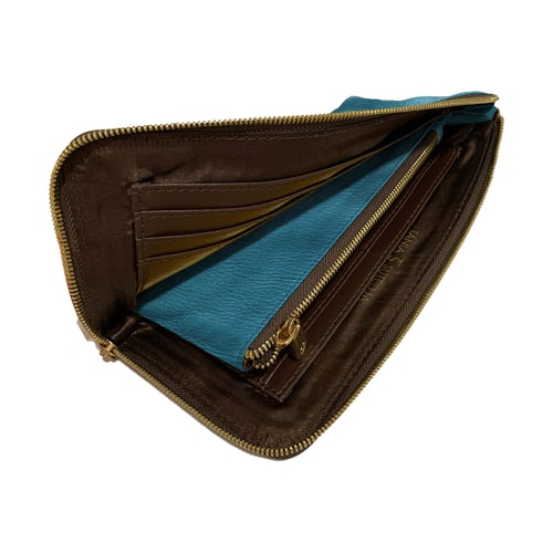 Image of Classic Zip Purse Turquoise