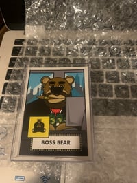 BOSS BEAR Rare Bearz topps trading card