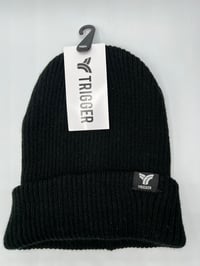 Trigger tag beanie 